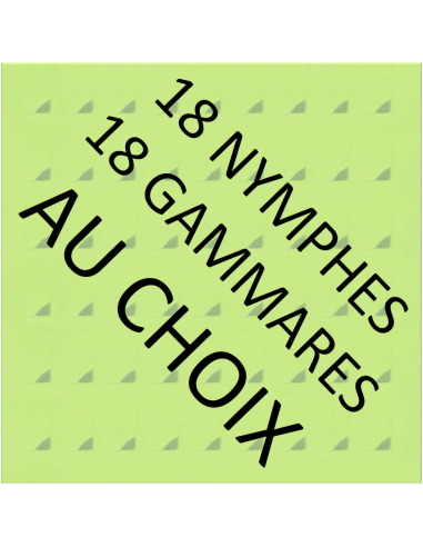 Boîte sélection " Gammares + Collection Nymphévolution au choix "