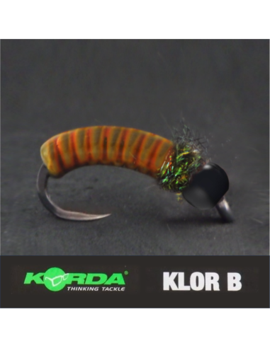 Z-Caddis STEALTH [ HEAVY WIRE HOOK N°6 KLOR BARBLESS ]