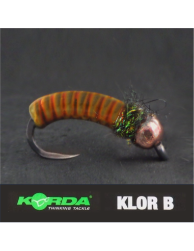 Z-Caddis COPPER [ HEAVY WIRE HOOK N°6 KLOR BARBLESS ]