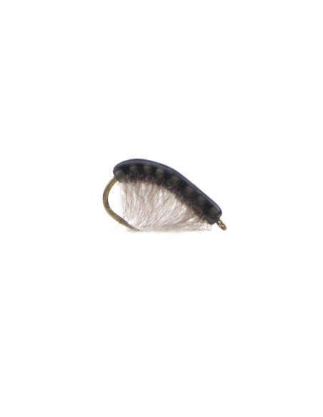 Translucent GRAY Scud [ DOHIKU Hook N°16 BARBLESS ]
