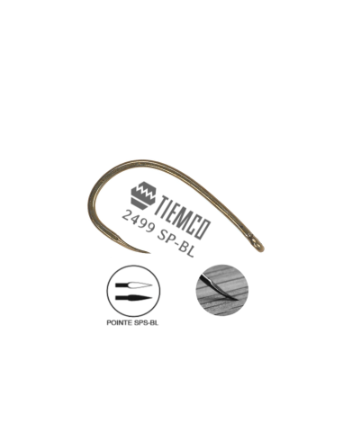 Gammare translucide BLANC [ Hameçon N°14 TIEMCO...