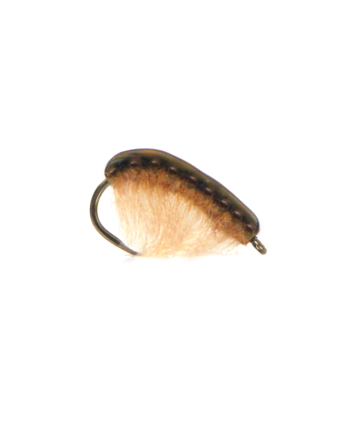 Translucent shrimp / gammarus TOFFEE [ hook N°14 TIEMCO 2499 SPBL ]