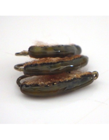 Gammare translucide CARAMEL [ Hameçon N°14...