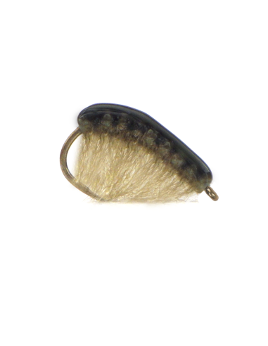 Translucent shrimp / gammarus OLIVE [ hook N°10 TIEMCO 2499 SPBL ]