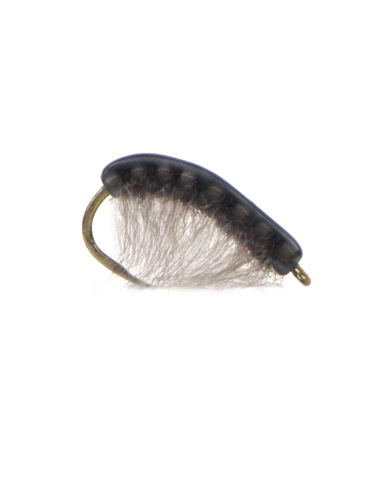 Translucent shrimp / gammarus GRAY [ hook N°10 TIEMCO 2499 SPBL ]