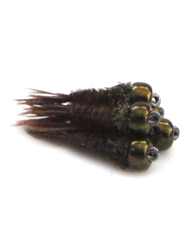 Pheasant tail  " Olivine " [ Hameçon N°16 ]