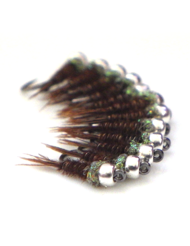 Pheasant tail Extralight " SILVER " [ Hameçon N°18 ]