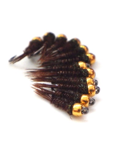 Pheasant tail Extralight " GOLDIE " [ Hameçon N°18 ]