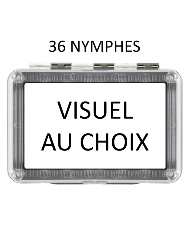 Boîte à mouches XS + 36 nymphes