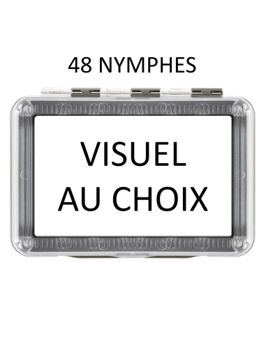 Boîte à mouches XS + 48 nymphes