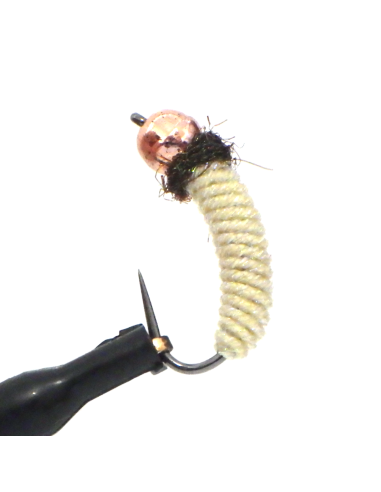Stealth caddis TF2 [ pupa hook N°14 ]