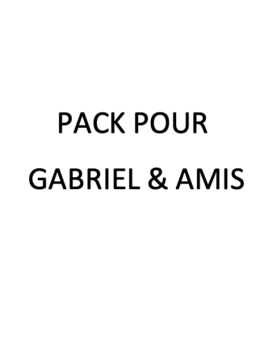 copy of Commande spéciale pour Denis