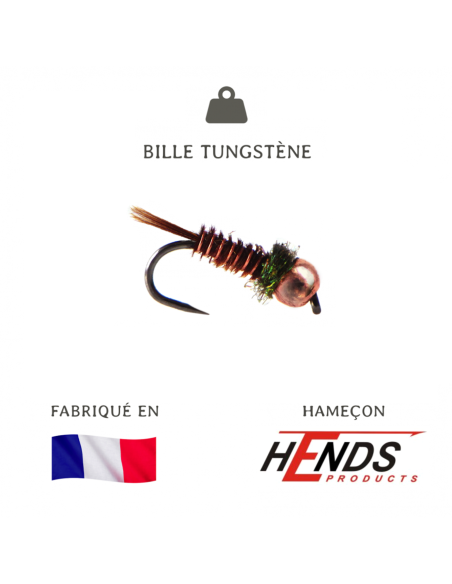 Pheasant tail PC2 [ hook N°16 ]