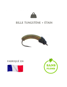 Nymphe céramique tungstène CB2 [ Hameçon N°12 ]