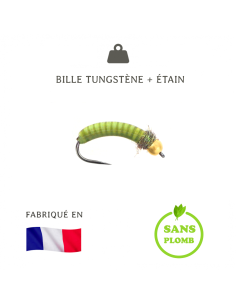 Nymphe céramique tungstène CG2 [ Hameçon N°12 ]