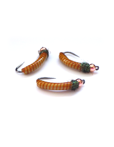 Tungsten painted lead nymph CC1 [ hook N°14 ]