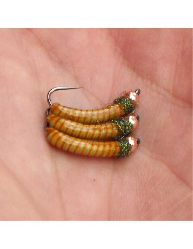 Tungsten painted lead nymph CC1 [ hook N°14 ]