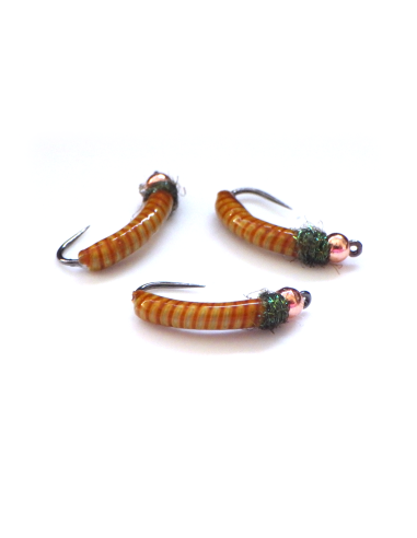 Tungsten painted lead nymph CC3 [ hook N°8 ]