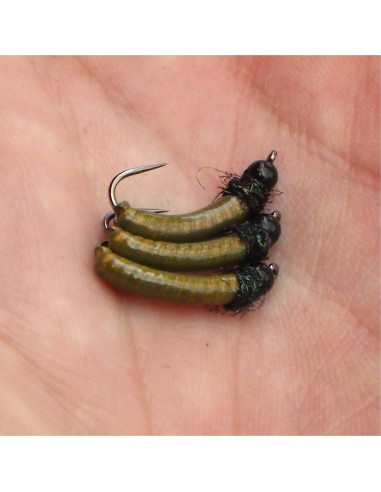 Tungsten painted lead nymph CB2 [ hook N°12 ]