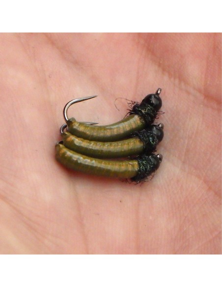 Tungsten painted lead nymph CB2 [ hook N°12 ]