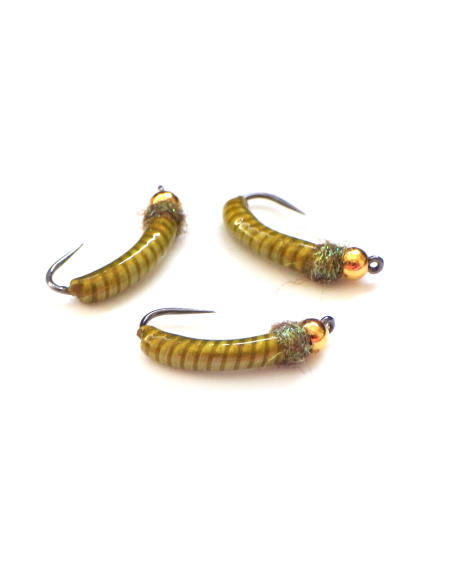 Tungsten painted lead nymph CG2 [ hook N°12 ]