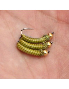 Tungsten painted lead nymph CG2 [ hook N°12 ] 2