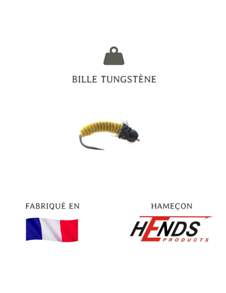 Trichoptère furtif TB1 [ Hameçon N°16 ]