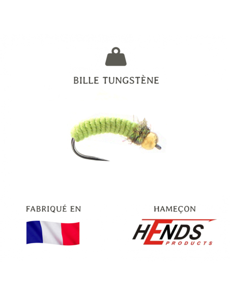 Trichoptère furtif TG2 [ Hameçon N°14 ]