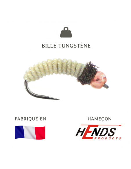 Trichoptère furtif TC3 [ Hameçon N°12 ]