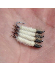 Nymphe de mai légère [ Hameçon N°10 SANS ARDILLON ] 2