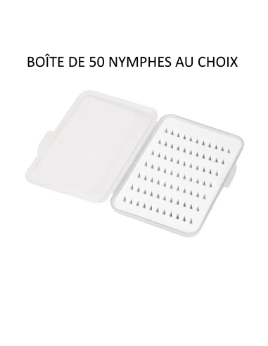 Boîte de 50 nymphes au choix