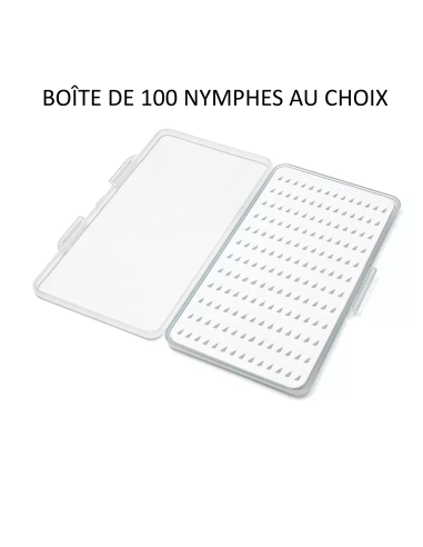 Boîte de 100 nymphes au choix