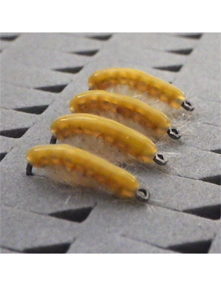 Translucent SANDY Scud [ DOHIKU Hook N°14 BARBLESS ]