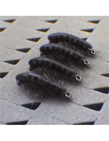 Gammare translucide GRIS [ Hameçon N°10 DOHIKU ]