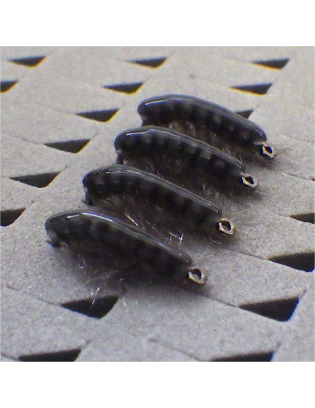 Gammare translucide GRIS [ Hameçon N°10 DOHIKU ]