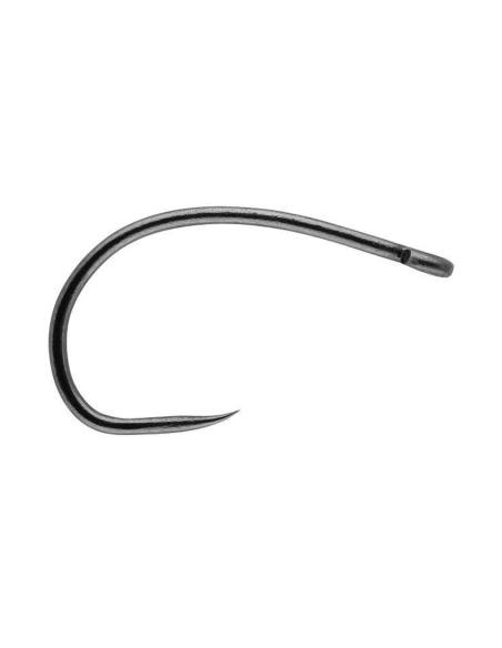 Translucent WHITE Scud [ DOHIKU Hook N°10 BARBLESS ]