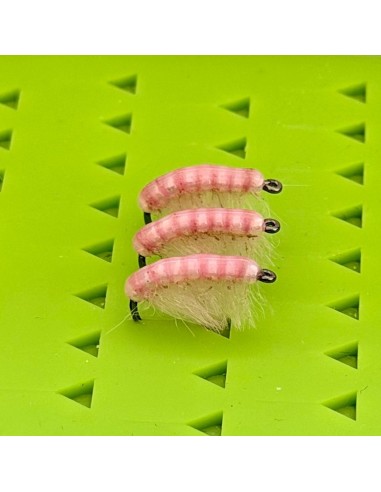 Gammare translucide ROSE PÂLE [ Hameçon N°10...