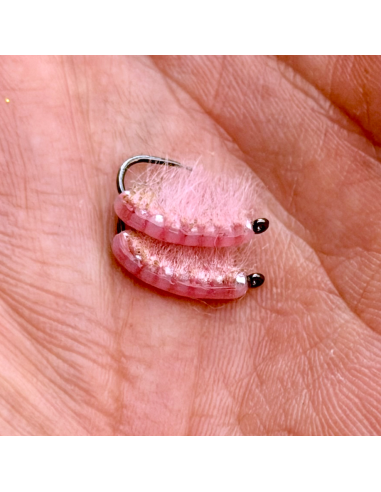 Translucent PINK Scud [ DOHIKU Hook N°16...