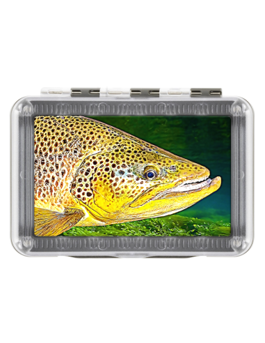 Premium fly box " CHALKSTREAM " + 100 flies