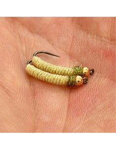 copy of Tungsten painted lead nymph CC2 [ hook N°14 ] 2