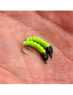 Nymphe à barbeau BBL " OLIVE " [ Hameçon N°10 sans... 2