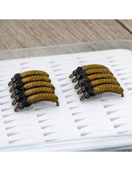 NZ Caddis  [ Hameçon N°8 NASH FANG X AVEC ARDILLON ]