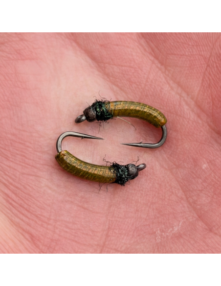 NZ Caddis  [ Hameçon N°8 NASH FANG X AVEC ARDILLON ]
