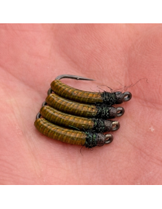 NZ Caddis  [ Hameçon N°8 NASH FANG X AVEC ARDILLON ]