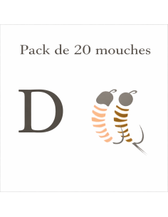 Pack de 20 nymphes - D