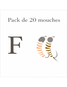 Pack de 20 nymphes - F