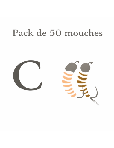 Pack de 50 nymphes - C