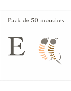Pack de 50 nymphes - E