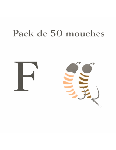 Pack de 50 nymphes - F