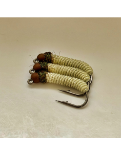 copy of Z-Caddis FLUO ORANGE [ HEAVY WIRE HOOK N°6 KLOR... 2